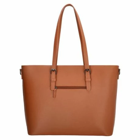 Charm London Birmingham Shopper 15.6" Cognac 6 Charm London Birmingham Shopper 15.6" Cognac - Afbeelding 4