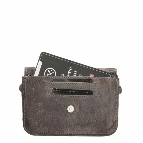 Hide & Stitches Paint Rock Crossover Schoudertas 20074 Taupe 7 Hide & Stitches Paint Rock Crossover Schoudertas 20074 Taupe - Afbeelding 5