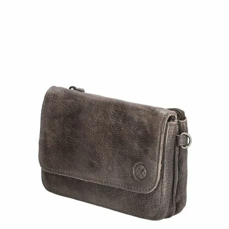 Hide & Stitches Paint Rock Crossover Schoudertas 20074 Taupe 4 Hide & Stitches Paint Rock Crossover Schoudertas 20074 Taupe - Afbeelding 2