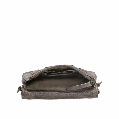 Hide & Stitches Paint Rock Crossover Schoudertas 20074 Taupe 6 Hide & Stitches Paint Rock Crossover Schoudertas 20074 Taupe - Afbeelding 4