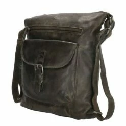 Hide & Stitches Paint Rock Schouder/ Rugtas 20075 Olijfgroen -NL Rugzak Verkoopwinkel 20075029 6