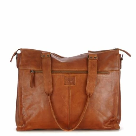 Bear Design Cow Lavato Mea Laptoptas 15" Cognac 3 Bear Design Cow Lavato Mea Laptoptas 15" Cognac