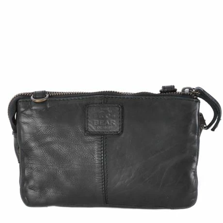 Bear Design Cow Lavato Uma Crossbody Schoudertas Zwart 7 Bear Design Cow Lavato Uma Crossbody Schoudertas Zwart - Afbeelding 5