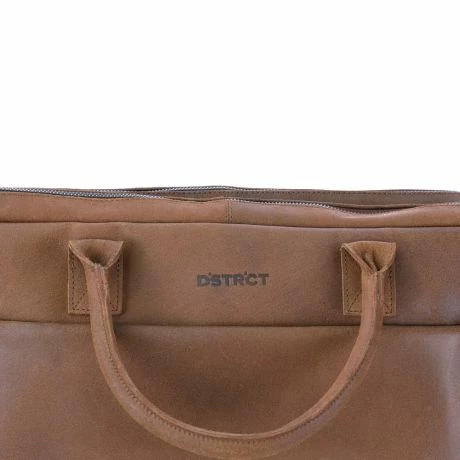 DSTRCT Special Laptopbag 2-vaks 17" Cognac 11 DSTRCT Special Laptopbag 2-vaks 17" Cognac - Afbeelding 9