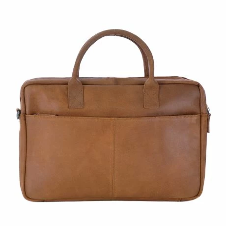 DSTRCT Special Laptopbag 2-vaks 17" Cognac 7 DSTRCT Special Laptopbag 2-vaks 17" Cognac - Afbeelding 5