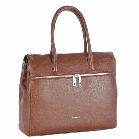 Gigi Fratelli Romance Lady Businessbag 15" Brandy 4 Gigi Fratelli Romance Lady Businessbag 15" Brandy - Afbeelding 2