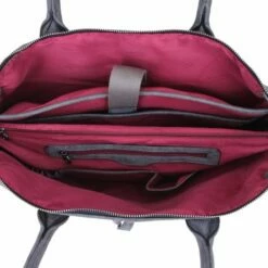 Wimona Fabiana One Schoudertas Grey -NL Rugzak Verkoopwinkel 2021 kleur grijs binnenkant