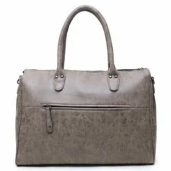 Wimona Fabiana One Schoudertas Taupe -NL Rugzak Verkoopwinkel 2021 kleur taupe achterkant