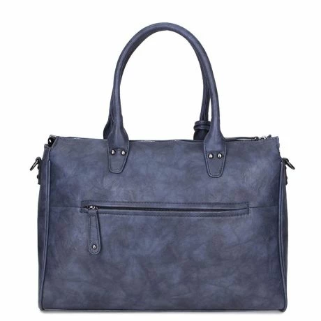 Wimona Fabiana Two Schoudertas Dark Blue 5 Wimona Fabiana Two Schoudertas Dark Blue - Afbeelding 3