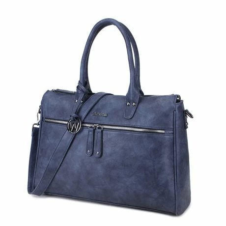 Wimona Fabiana Two Schoudertas Dark Blue 4 Wimona Fabiana Two Schoudertas Dark Blue - Afbeelding 2