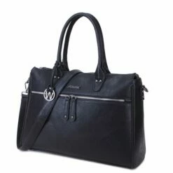 Wimona Fabiana Two Schoudertas Black 7 Wimona Fabiana Two Schoudertas Black -NL Rugzak Verkoopwinkel 2022 wimona bags fabiana two serie zwart 2