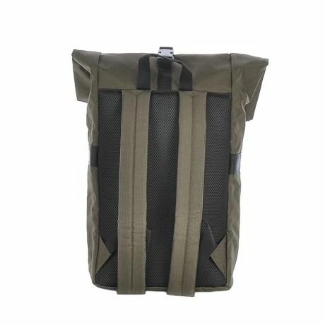 Lyle & Scott Recycled Rolltop Backpack Olive 4 Lyle & Scott Recycled Rolltop Backpack Olive - Afbeelding 2