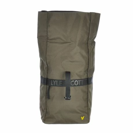 Lyle & Scott Recycled Rolltop Backpack Olive 7 Lyle & Scott Recycled Rolltop Backpack Olive - Afbeelding 5
