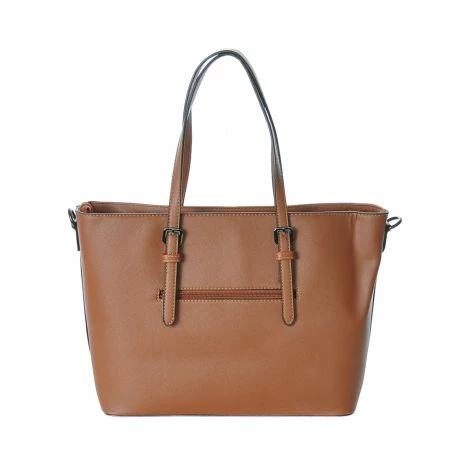 Wimona Kyara Schoudertas Cognac 6 Wimona Kyara Schoudertas Cognac - Afbeelding 4