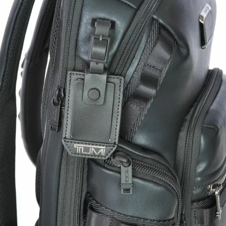 Tumi Alpha Bravo Navigation Leather Backpack Black 10 Tumi Alpha Bravo Navigation Leather Backpack Black - Afbeelding 8