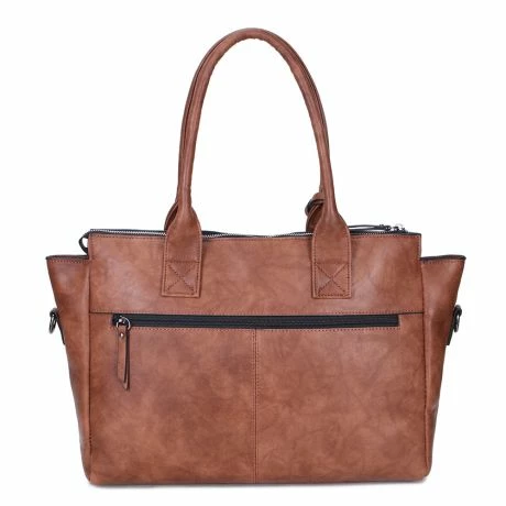 Wimona Catarina One Schoudertas Cognac 5 Wimona Catarina One Schoudertas Cognac - Afbeelding 3