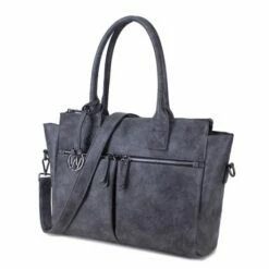 Wimona Catarina One Schoudertas Grijs -NL Rugzak Verkoopwinkel 2031 kleur grijs zijkant