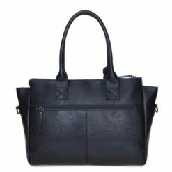 Wimona Catarina One Schoudertas Zwart -NL Rugzak Verkoopwinkel 2031 kleur zwart achterkant