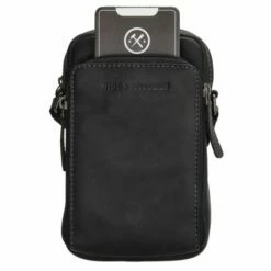 Hide & Stitches Japura Telefoontasje Zwart 10 Hide & Stitches Japura Telefoontasje Zwart -NL Rugzak Verkoopwinkel 20586001 2