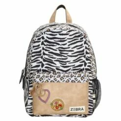 Zebra Girls Rugzak M Tiger Leopard Wit Beige -NL Rugzak Verkoopwinkel 20769447 13