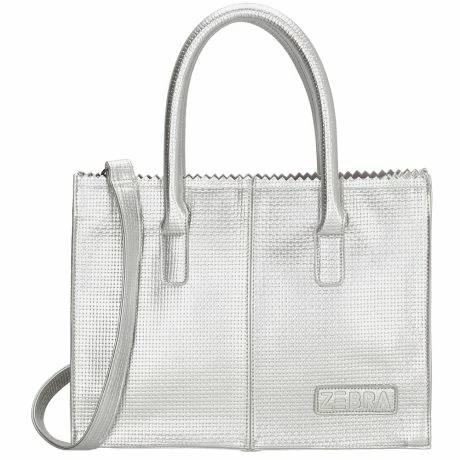 Zebra Trends Kartel Handtas Sanne S Zilver 3 Zebra Trends Kartel Handtas Sanne S Zilver