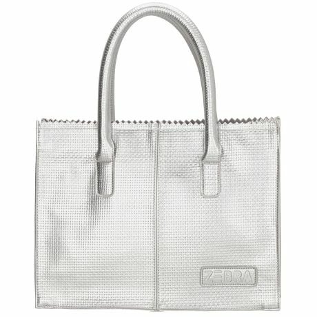 Zebra Trends Kartel Handtas Sanne S Zilver 4 Zebra Trends Kartel Handtas Sanne S Zilver - Afbeelding 2
