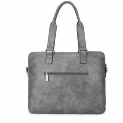 Wimona Verona Schoudertas Grey 11 Wimona Verona Schoudertas Grey -NL Rugzak Verkoopwinkel 2099 kleur grijs achterkant
