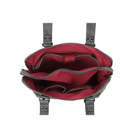 Wimona Verona Schoudertas Grey 7 Wimona Verona Schoudertas Grey - Afbeelding 5