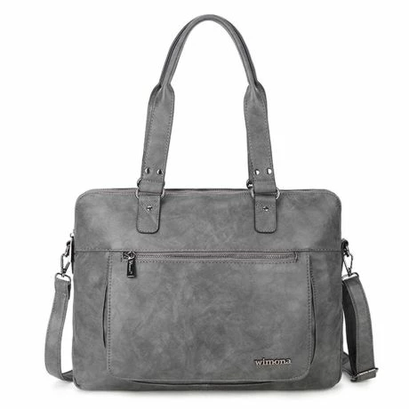 Wimona Verona Schoudertas Grey 3 Wimona Verona Schoudertas Grey