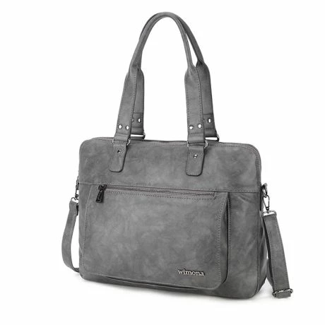 Wimona Verona Schoudertas Grey 4 Wimona Verona Schoudertas Grey - Afbeelding 2