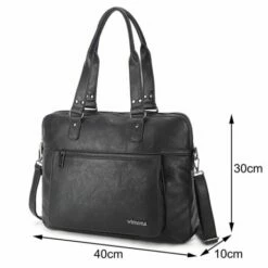 Wimona Verona Schoudertas Black -NL Rugzak Verkoopwinkel 2099 kleur zwart afmetingen