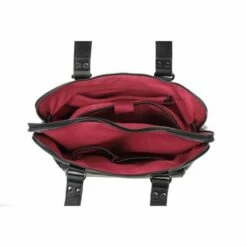 Wimona Verona Schoudertas Black -NL Rugzak Verkoopwinkel 2099 kleur zwart binnenkant