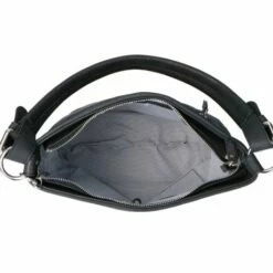 LouLou Essentiels Robuste Schoudertas Silver Black -NL Rugzak Verkoopwinkel 20bagxs147s 001 8720143394027 loulou essentiels 5