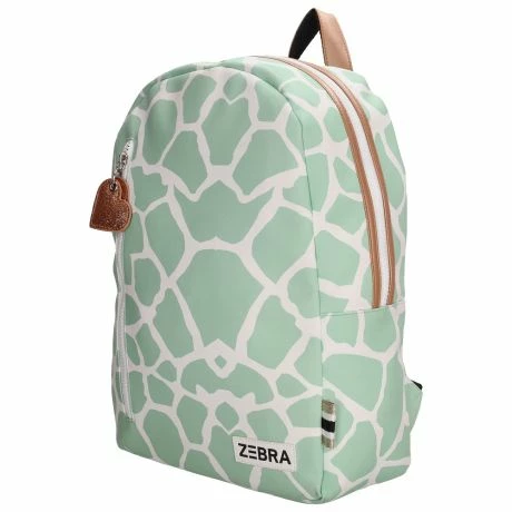 Zebra Girls Rugzak M Mint Giraf Print 5 Zebra Girls Rugzak M Mint Giraf Print - Afbeelding 3