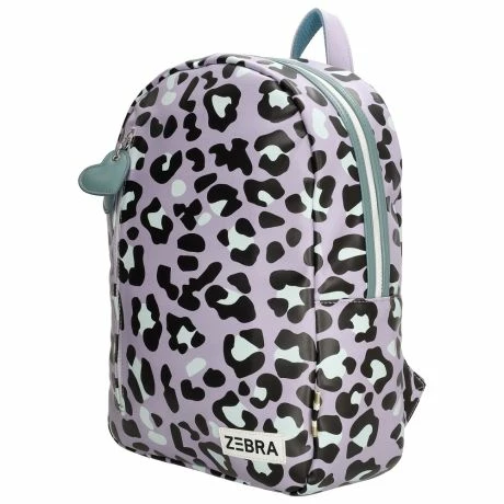Zebra Girls Rugzak M Lila Panter Print 5 Zebra Girls Rugzak M Lila Panter Print - Afbeelding 3