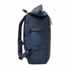 GOT BAG RollTop Backpack 15" Ocean Blue -NL Rugzak Verkoopwinkel 210209 rolltop ocean 03 side compressed
