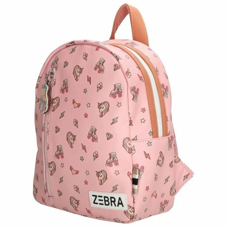 Zebra Girls Rugzak S Pink Pony Rolschaatsen 4 Zebra Girls Rugzak S Pink Pony Rolschaatsen - Afbeelding 2