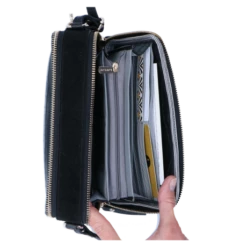 LouLou Essentiels Classy Croc Pouch Black -NL Rugzak Verkoopwinkel 22pouch149lg.001 001 5