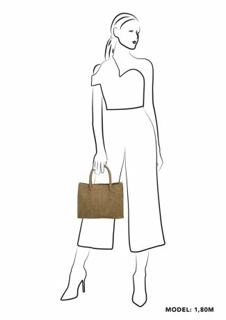 Zebra Natural Bag Lisa XS Handtas Olijfgroen 5 Zebra Natural Bag Lisa XS Handtas Olijfgroen - Afbeelding 3