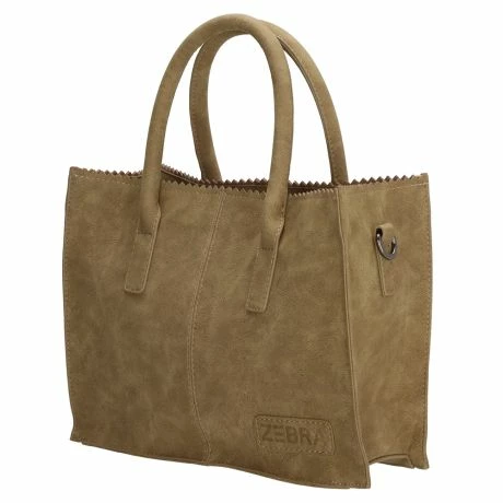 Zebra Natural Bag Lisa XS Handtas Olijfgroen 6 Zebra Natural Bag Lisa XS Handtas Olijfgroen - Afbeelding 4