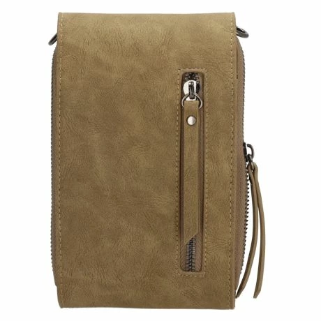 Zebra Natural Bag Noé Telefoontasje Olijfgroen 6 Zebra Natural Bag Noé Telefoontasje Olijfgroen - Afbeelding 4