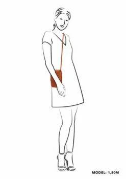 Zebra Natural Bag Noé Telefoontasje Brique -NL Rugzak Verkoopwinkel 231010601 3