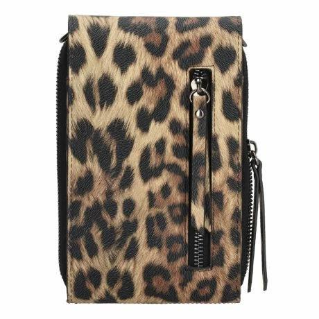 Zebra Natural Bag Noé Telefoontasje Luipaard 6 Zebra Natural Bag Noé Telefoontasje Luipaard - Afbeelding 4