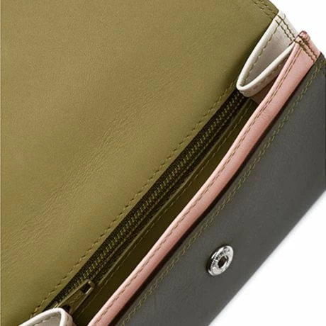 Mywalit Double Flap Purse Portemonnee Olive 4 Mywalit Double Flap Purse Portemonnee Olive - Afbeelding 2