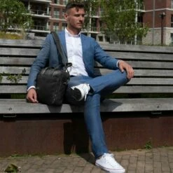 Chesterfield Duke Laptoptas 15.6" Black -NL Rugzak Verkoopwinkel 2546297631 duke black c40.104200