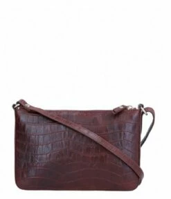 LouLou Essentiels Classy Croc 25 Crossbody Cacao -NL Rugzak Verkoopwinkel 25crossbody149lg 029 029 3 600