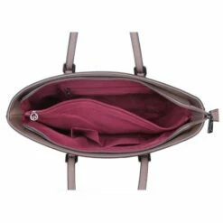 Wimona Kyara Schoudertas Taupe -NL Rugzak Verkoopwinkel 3010 kleur cognac binnenkant 2