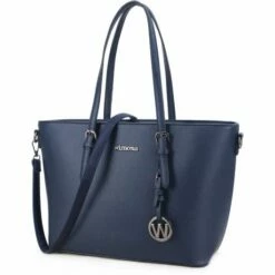 Wimona Kyara Schoudertas Donkerblauw 7 Wimona Kyara Schoudertas Donkerblauw -NL Rugzak Verkoopwinkel 3010 kleur donkerblauw zijkant