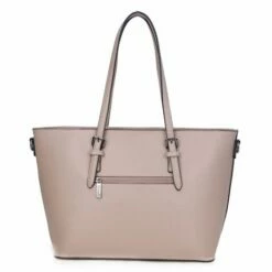 Wimona Kyara Schoudertas Zand 8 Wimona Kyara Schoudertas Zand -NL Rugzak Verkoopwinkel 3010 kleur zand achterkant