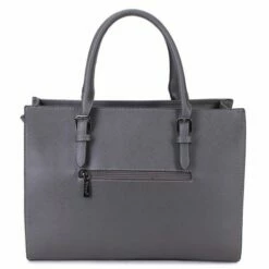 Wimona Natalia Schoudertas Grijs 8 Wimona Natalia Schoudertas Grijs -NL Rugzak Verkoopwinkel 3015 kleur grijs achterkant